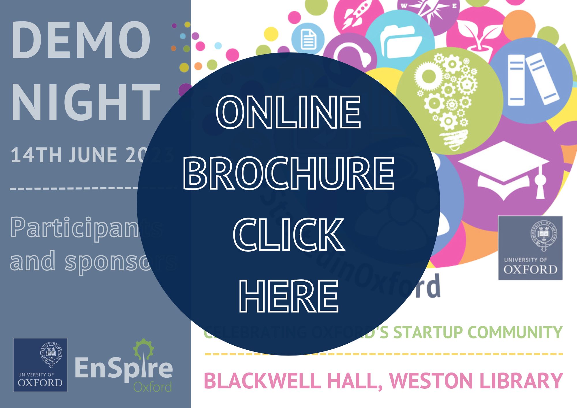 demo night 23 online brochure cover
