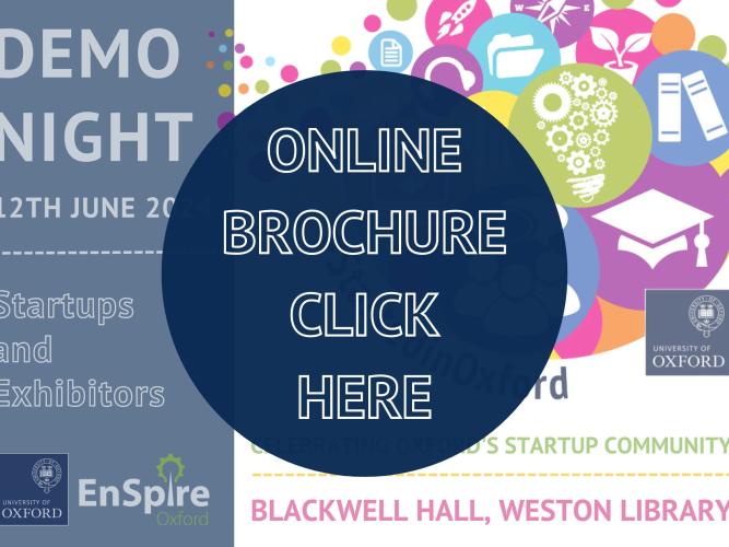 online demo night brochure