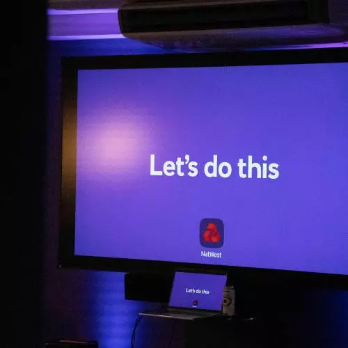 Let's do this NatWest Tagline on Screen