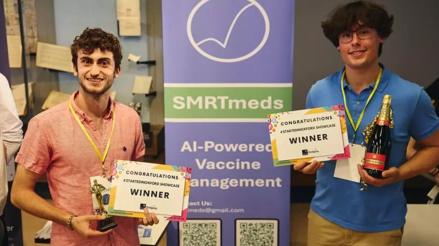 SMRTmeds at the #StartedinOxford Showcase