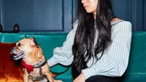 Photo of Noël Duan and her dog - Artemis