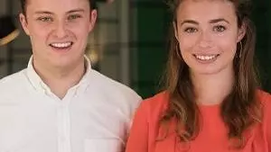 A photo of Jemma Phibbs and James Lloyd - Co-Directors of School Space