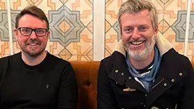 Photo of Steve Nicholson and Ben Keylock