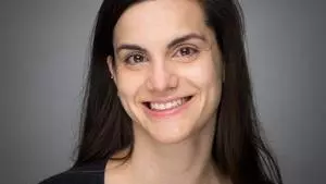 A headshot of Zoe Christoforidou