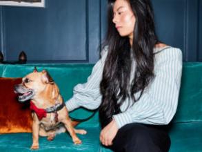 Photo of Noël Duan and her dog - Artemis