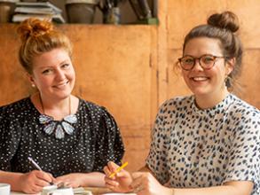 Photo of Rosie Jacobs and Anna Munday