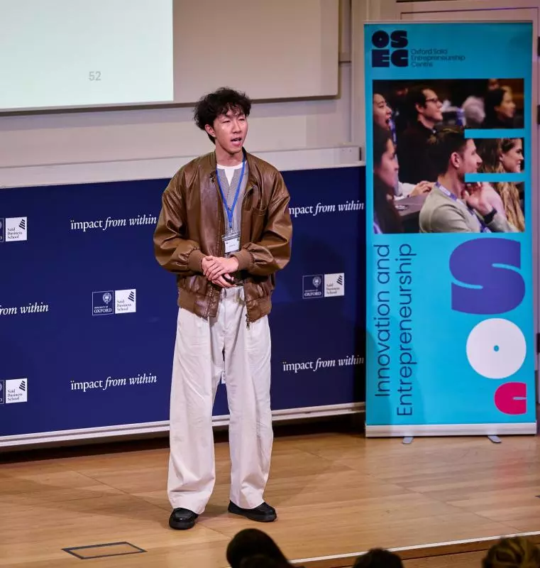 Oxford Climate Ventures Pitching Image